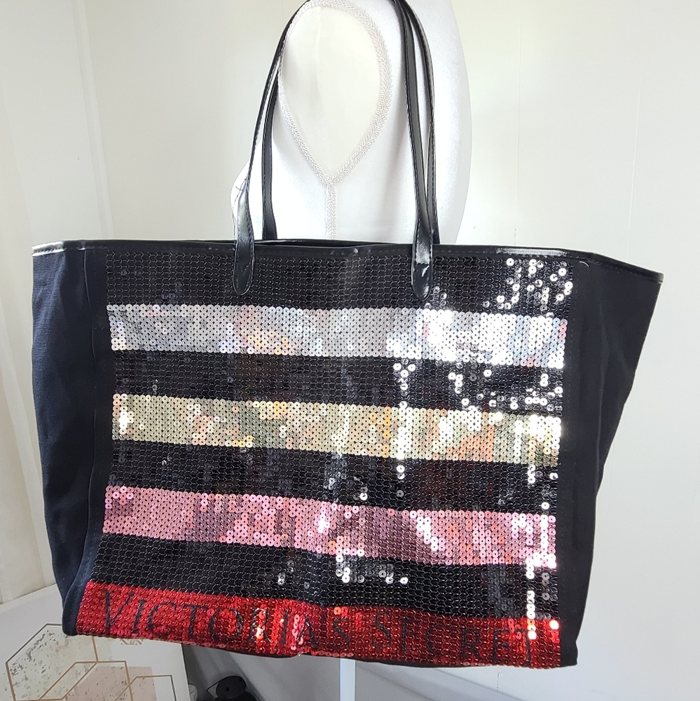Victoria's Secret Large Sequined Tote